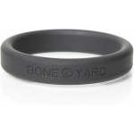 Boneyard Silicone Cock Ring 2 inches Black