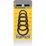 Boneyard Silicone Ring 5 Pcs Kit Black - Image 3
