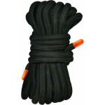 The 9's, Orange Is The New Black, Tie Me Ups Cotton/nylon Blend Bondage Rope, Black With Orange Aigl