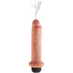 King Cock 7 inches Squirting Dildo Beige