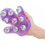 Roller Balls Massager Purple Massage Glove