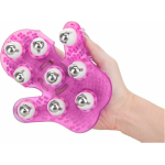 Roller Balls Massager Pink Massage Glove