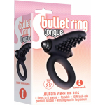 The 9's, S-bullet Ring - Tongue, Silicone - Image 2