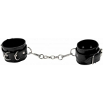 Ouch! Leather Cuffs - Black
