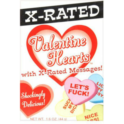Valentine Heart X-Rated Message