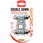 Wet Dreams Double Down Dual Motor Cock Ring With Power Bullet  And Stimulator Tongue With Motor - Image 2