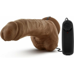 Loverboy - The Boxer - 9 Inch Vibrating Realistic Cock - Mocha - Image 3