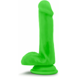 Neo - 6 Inch Dual Density Cock With Balls