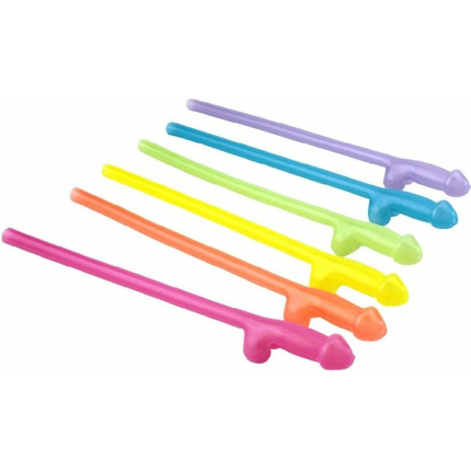 Rainbow Naughty Straws G.I.T.D.