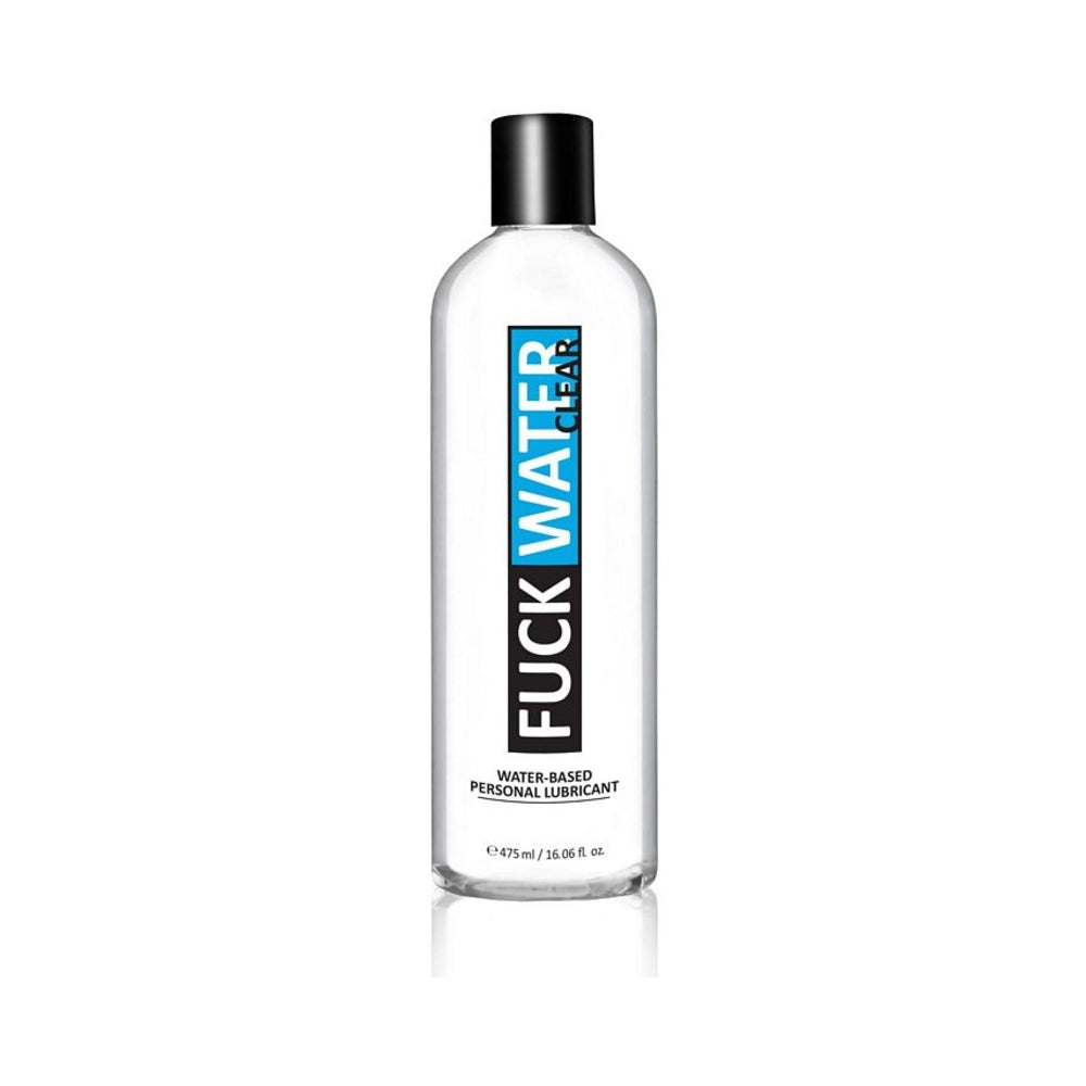 CNVNAL-66482_1_8babf32f-6e75-4bf2-9f34-4dbc145bcadd F*ck Water Clear H2O Water Based Lubricant 16oz - Image 1
