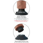 King Cock 10in Vibrating Cock - Image 2