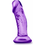 B Yours - Sweet N' Small 4in Dildo With Suction Cup - Purple - Image 2