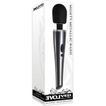 Evolved Mighty Metallic Wand 8 Vibrating Function Usb Rechargeable Cord Included Waterproof - Image 3