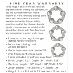 ZT Three Amigos Cock Ring Set Of 3 - Image 2