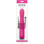 Inya Deep Stroker Pink Thrusting Vibrator - Image 2