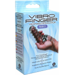 Vibrofinger Ribbed Finger Massager Smoke - Image 2
