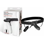 Lux Fetish Unisex Vibrating Hollow Strap On Dildo - Image 2