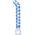 Mr.  Swirl 6.5" Glass Glass Dildo