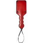 Sportsheets Saffron Square Paddle Black Red