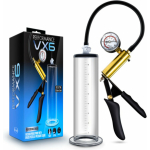 Performance - Vx6 Vacuum Penis Pump With Brass Pistol & Pressure Gauge -  Clear - Image 3