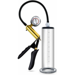 Performance - Vx6 Vacuum Penis Pump With Brass Pistol & Pressure Gauge -  Clear