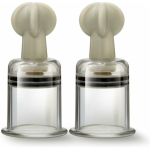 Temptasia - Clit And Nipple Large Twist Suckers - Set Of 2 - Clear - Image 2