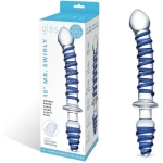 Mr. Swirly Double Ended Glas Dildo And Butt Plug - Image 2