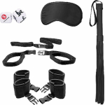 Ouch! - Bed Post Bindings Restraing Kit - Black