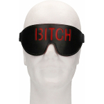Ouch! Blindfold - BITCH - Black - Image 3