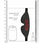 Ouch! Blindfold - BITCH - Black - Image 2