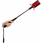 Ouch! Crop Black Rectangle With Lace - Large - Image 2