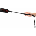 Ouch! Crop - SLAVE - Large - Black - Image 2