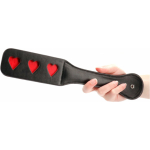 Ouch! Paddle - HEARTS - Black - Image 2