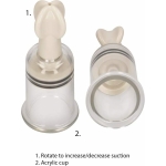 Pumped - Nipple Suction Set Medium - Rose - Image 3