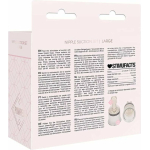 Pumped - Nipple Suction Sets Large - Rose - Image 2