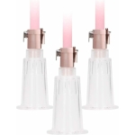 Pumped - Clitoral & Nipple Pump Set  Medium - Rose - Image 2