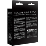 Pumped - Silicone Pump Sleeve Large - Black - Image 2