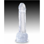 King Cock Clear 7in Cock with Balls - Image 3