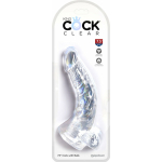 King Cock Clear 7.5in Cock with Balls - Image 3