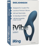 Ivibe Select Iring Marine Blue Vibrating Cock Ring - Image 2