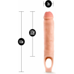 Performance Plus - 11.5 Inch Silicone Cock Sheath Penis Extender - Vanilla - Image 2