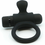 Sensuelle Bullet Cock Ring With Tongue