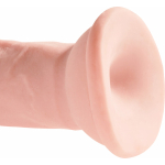 King Cock Triple Density 6 inches Dildo Beige - Image 2