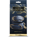 Bondage Couture Wrist Cuff Blue - Image 2