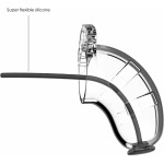 Cage With Silicone Urethal Sounding 15 - Transparent - Image 2