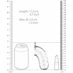 Cage With Silicone Urethal Sounding 16 - Transparent - Image 3