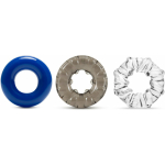 Stay Hard Triple Stretch 3pk Cock Rings - Image 2