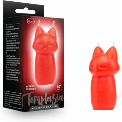 Temptasia Fox Candle Red