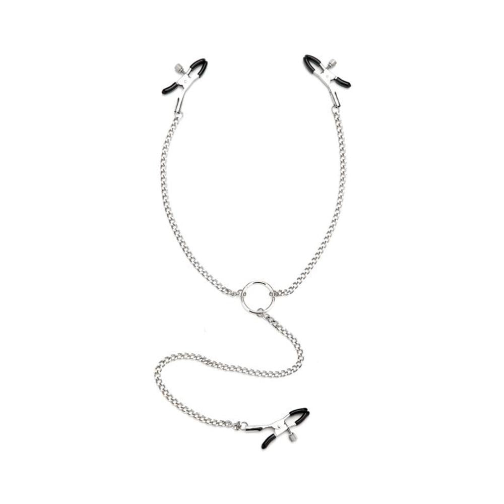 CNVNAL-75699_a7e58ec19db5cb71fe202935ed759584 Lux Fetish Adjustable Nipple And Clit Clamp - Image 1