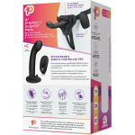 Pegasus 6" Wirelss Remote Control P-spot/g-spot Peg With Harness Black - Image 2